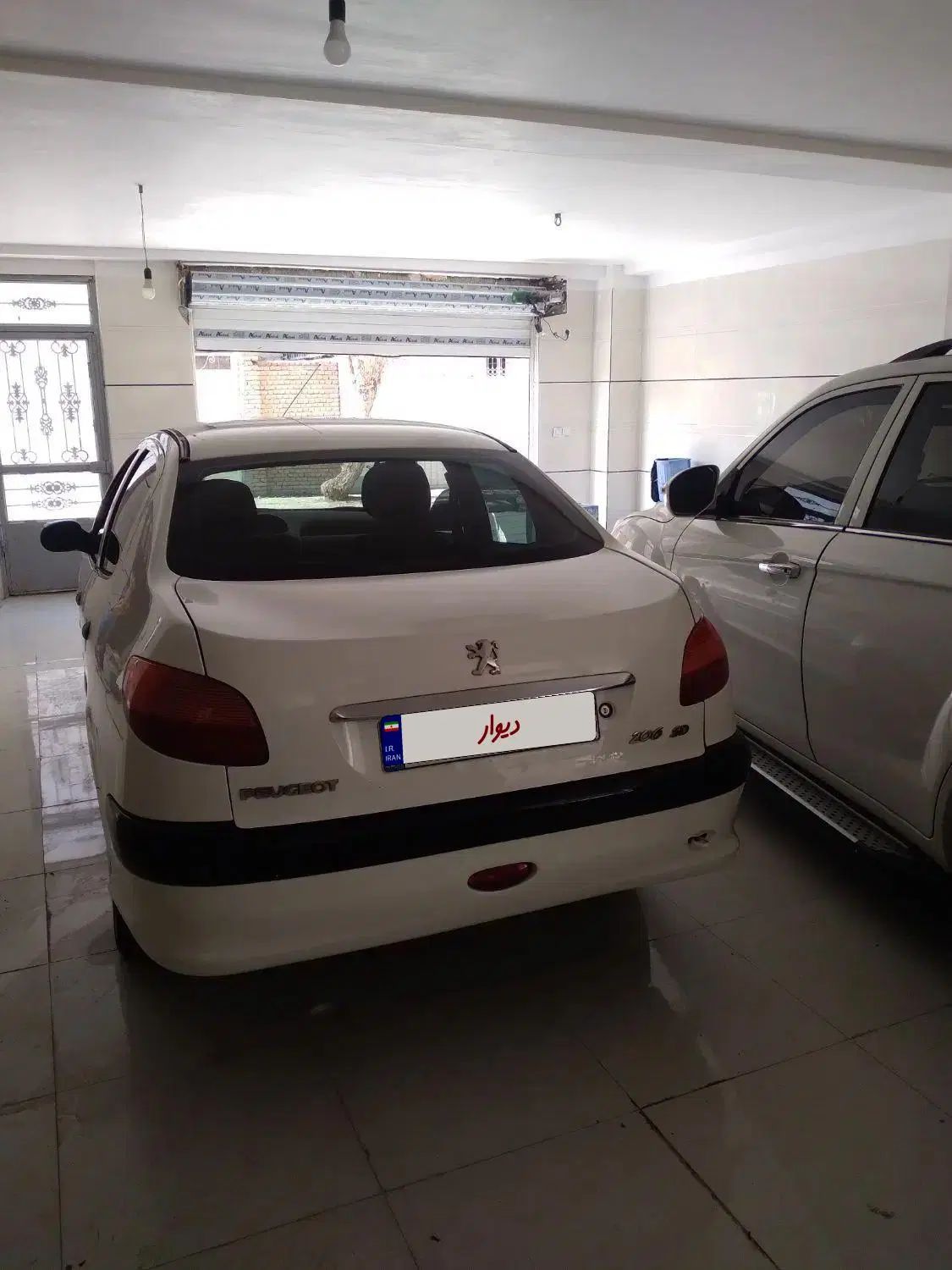 پژو ۲۰۶ صندوق دار v8 - 1389