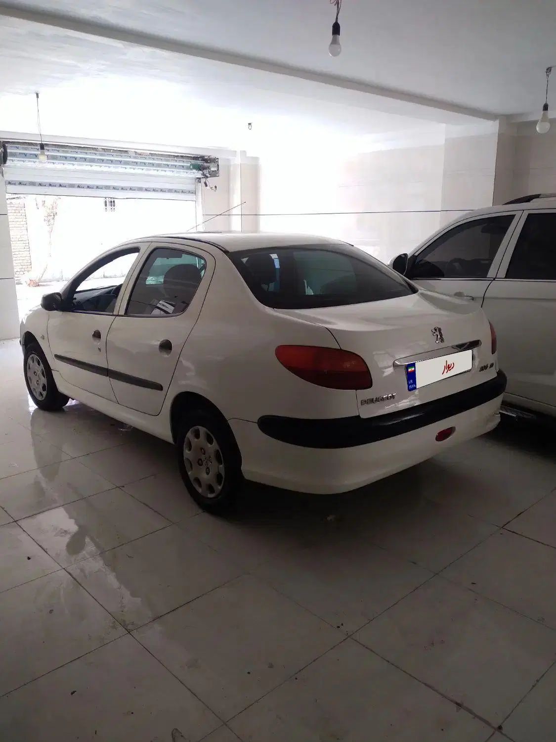 پژو ۲۰۶ صندوق دار v8 - 1389