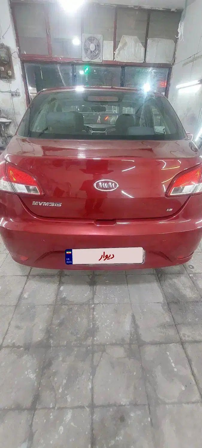 ام وی ام 315 صندوقدار اسپرت دنده‌ای - 1394
