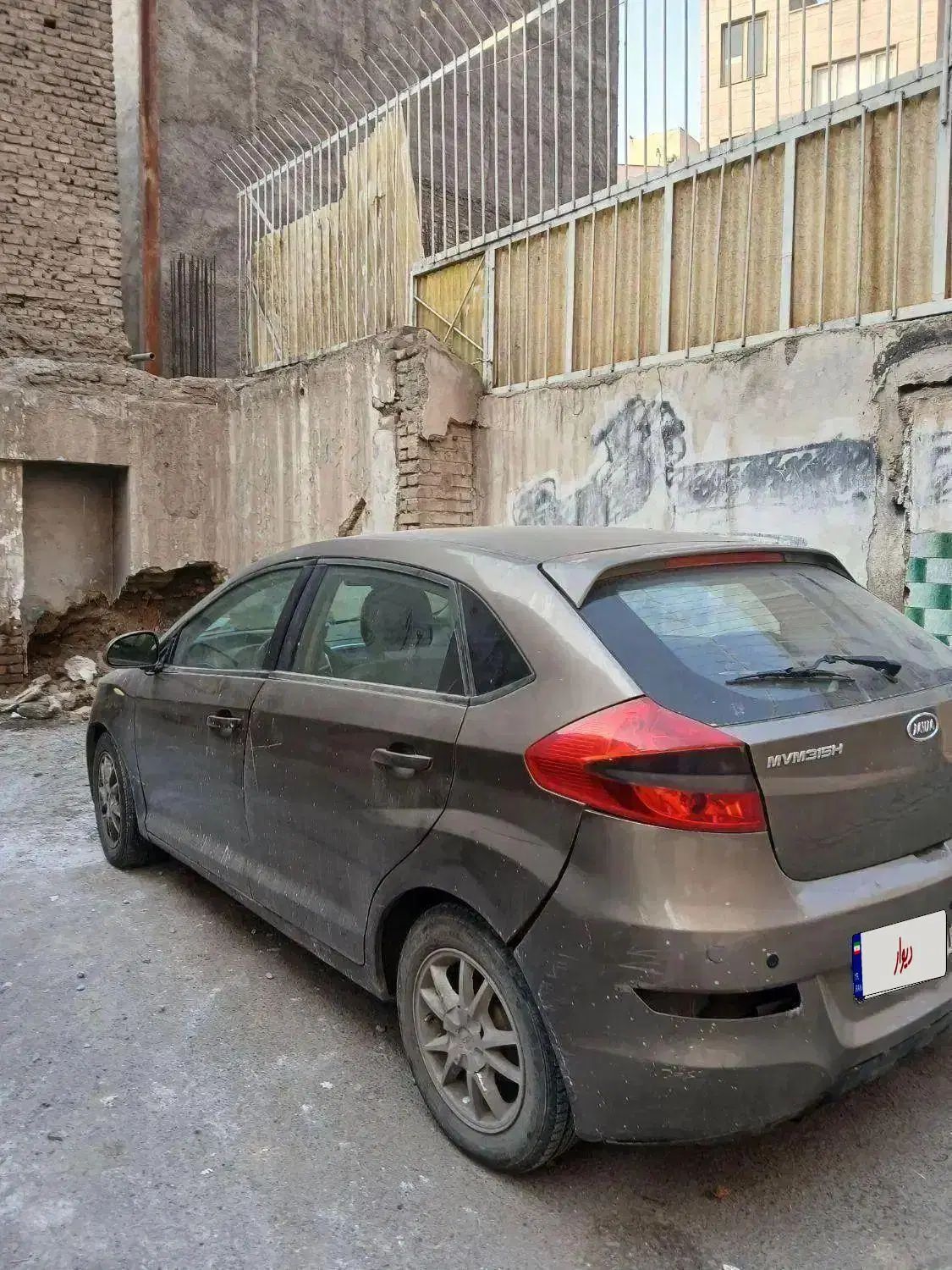 ام وی ام 315 هاچ بک ساده دنده ای - 1391