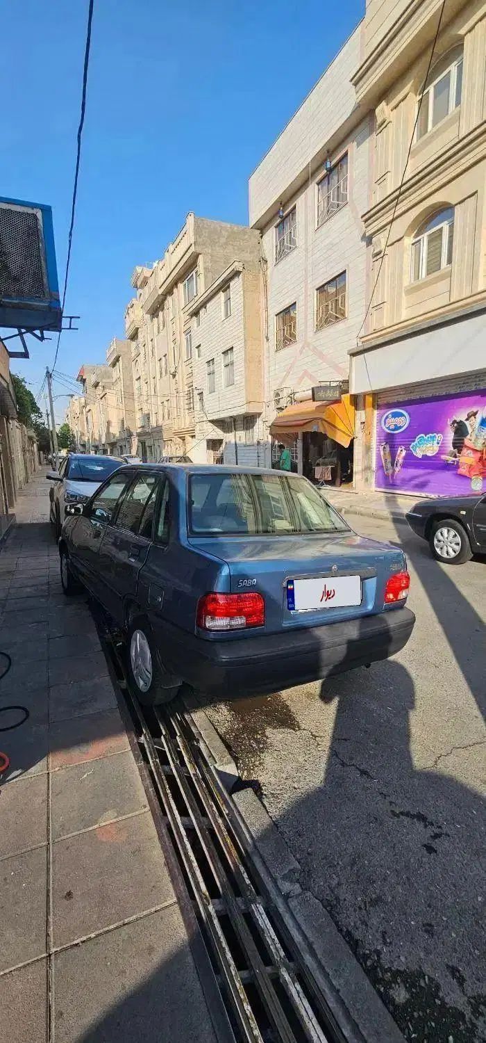 پراید صبا بنزینی - 1386