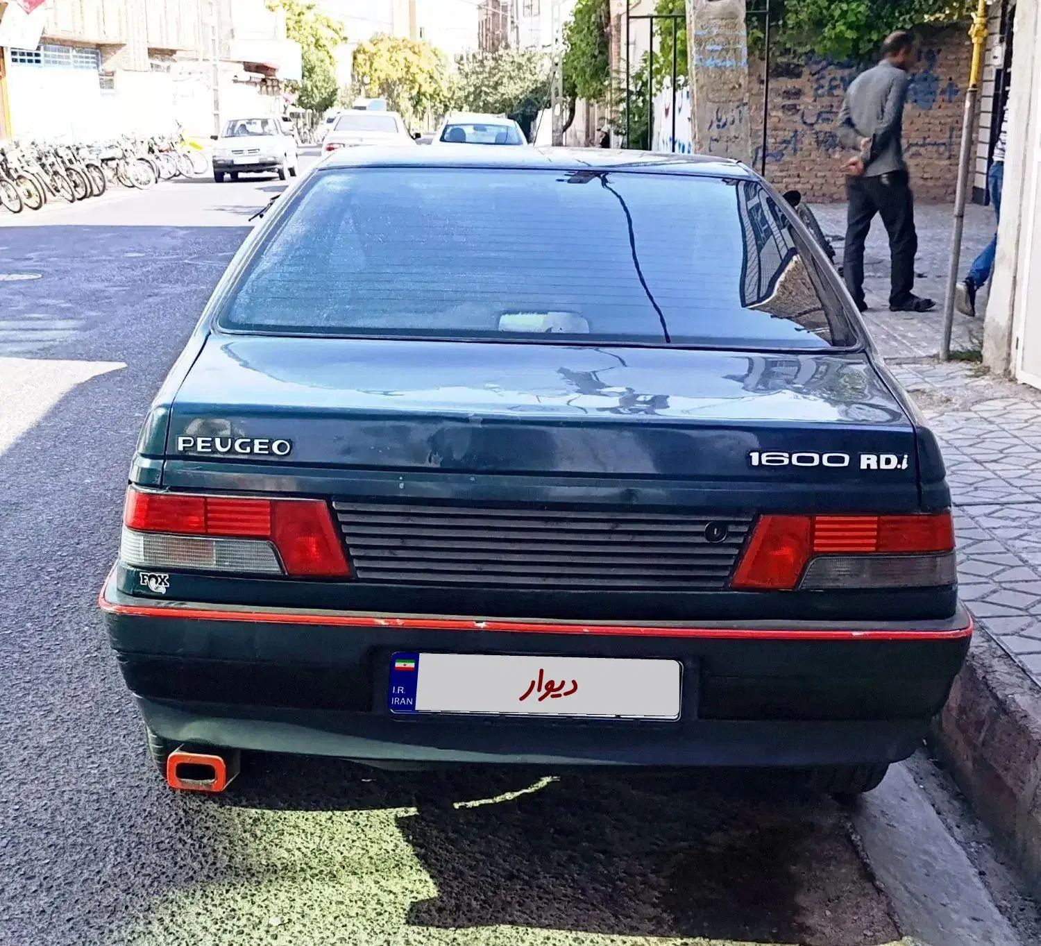 پژو آردی دوگانه سوز CNG - 1384