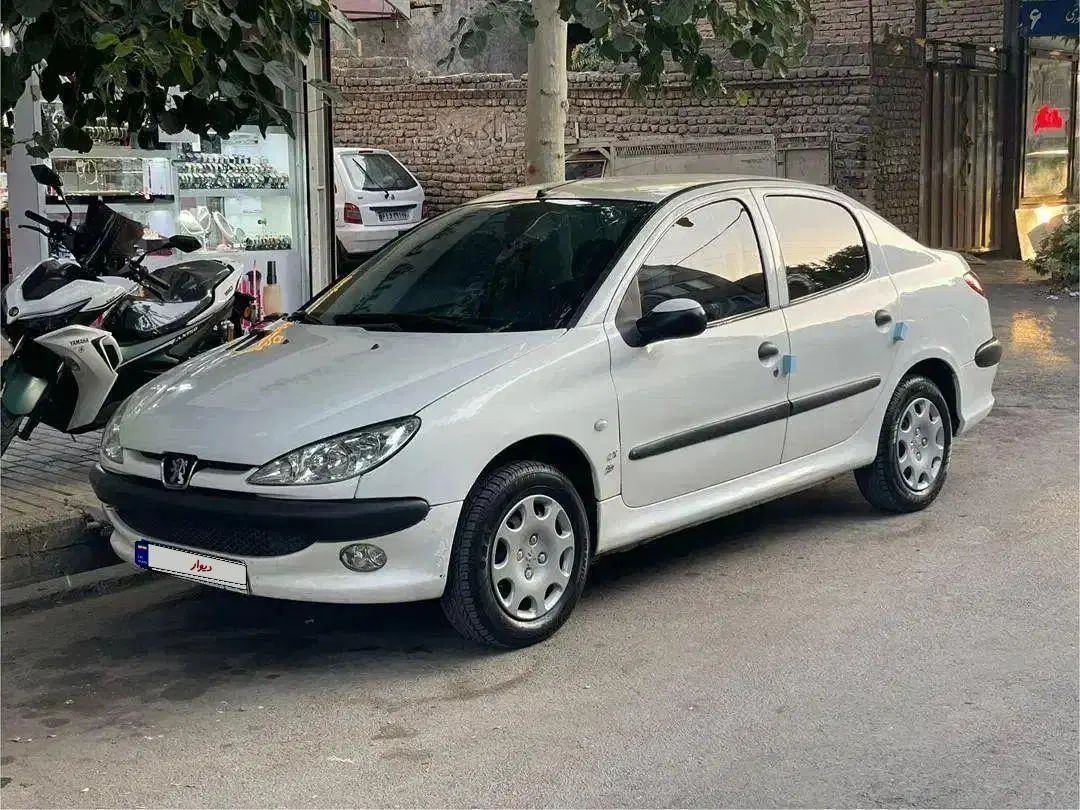 پژو ۲۰۶ صندوق دار v20 - 1388