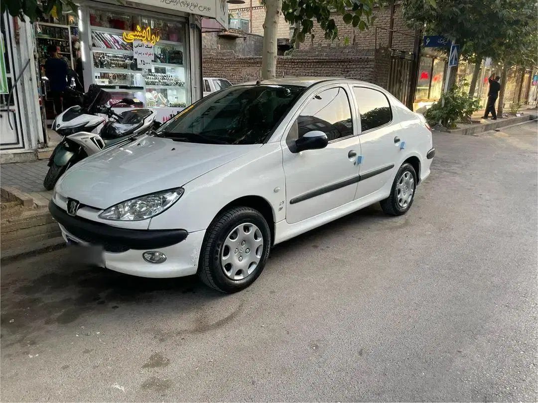 پژو ۲۰۶ صندوق دار v20 - 1388
