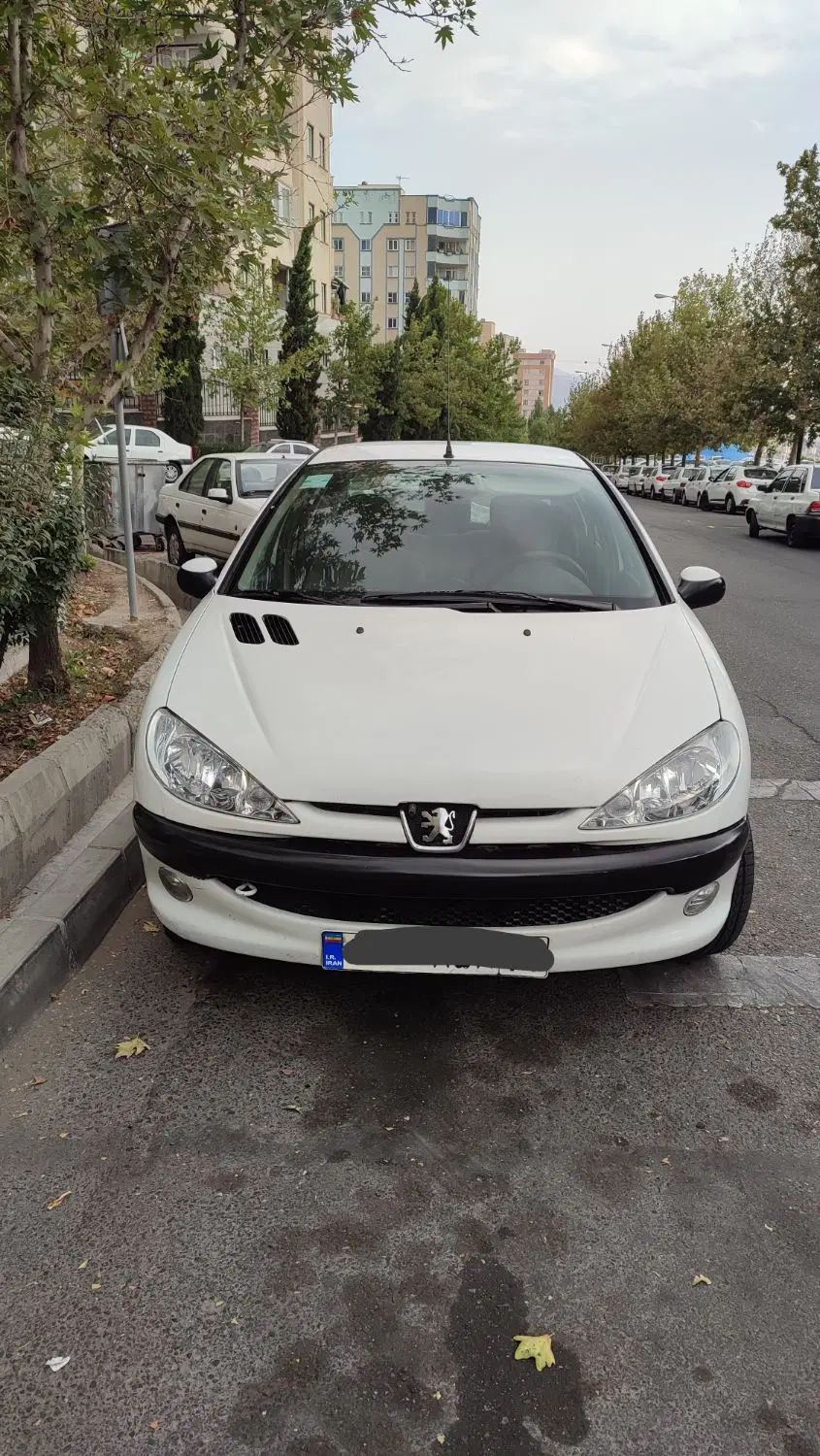 پژو ۲۰۶ صندوق دار v8 - 1391