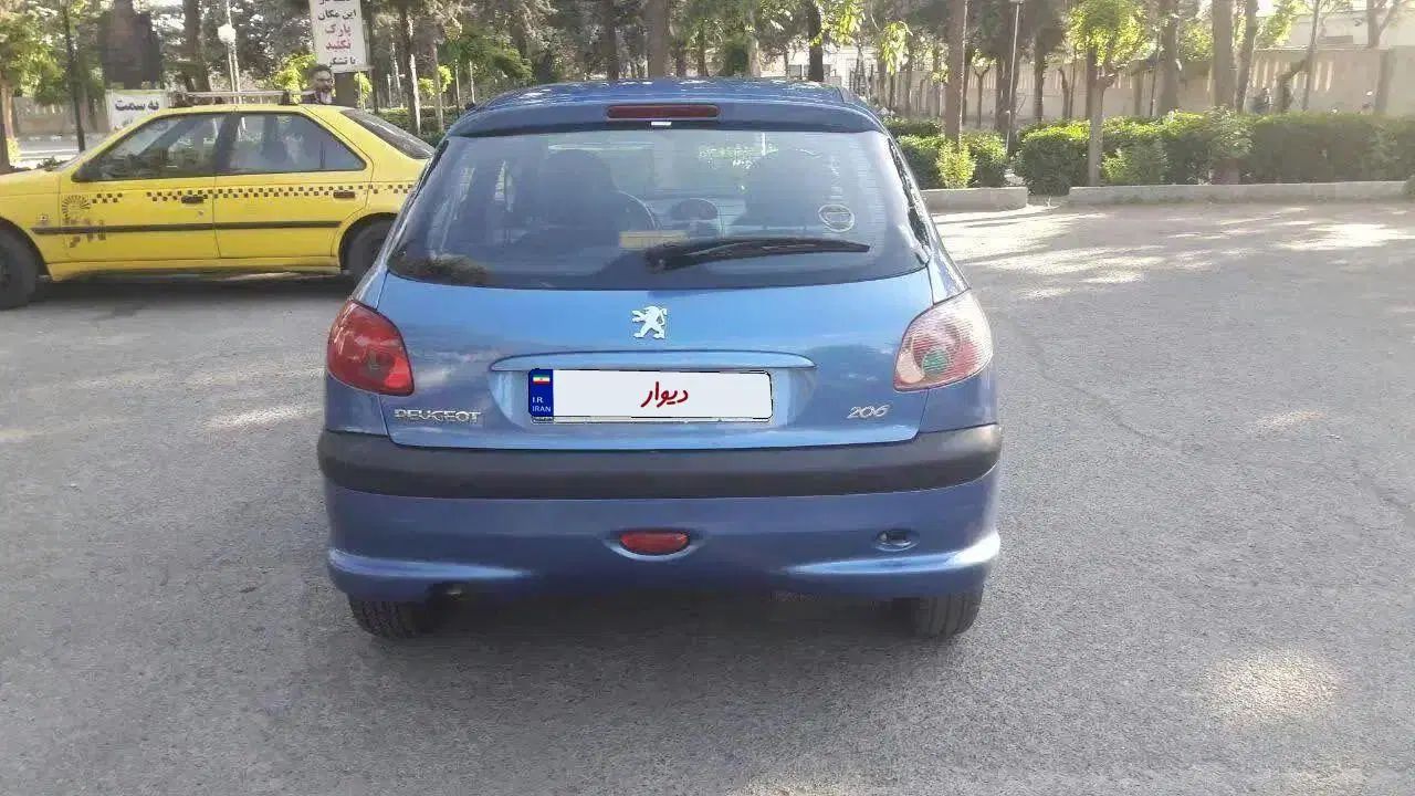 پژو 206 تیپ 2 - 1395
