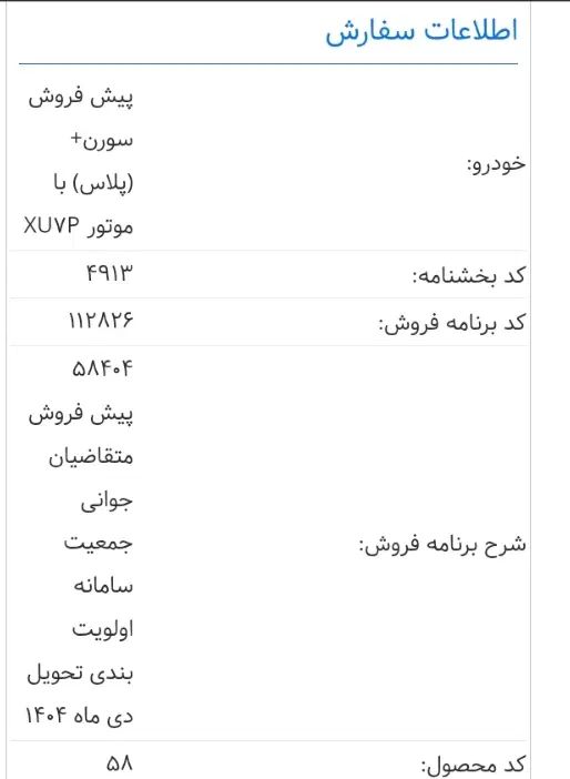 خودرو سمند، سورن پلاس آگهی ann_19998379