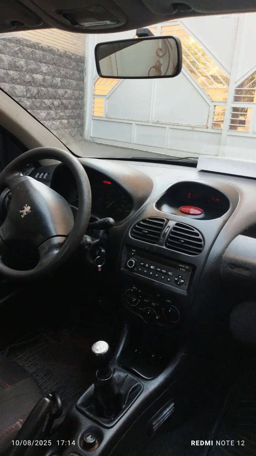 پژو ۲۰۶ صندوق دار v20 - 1390