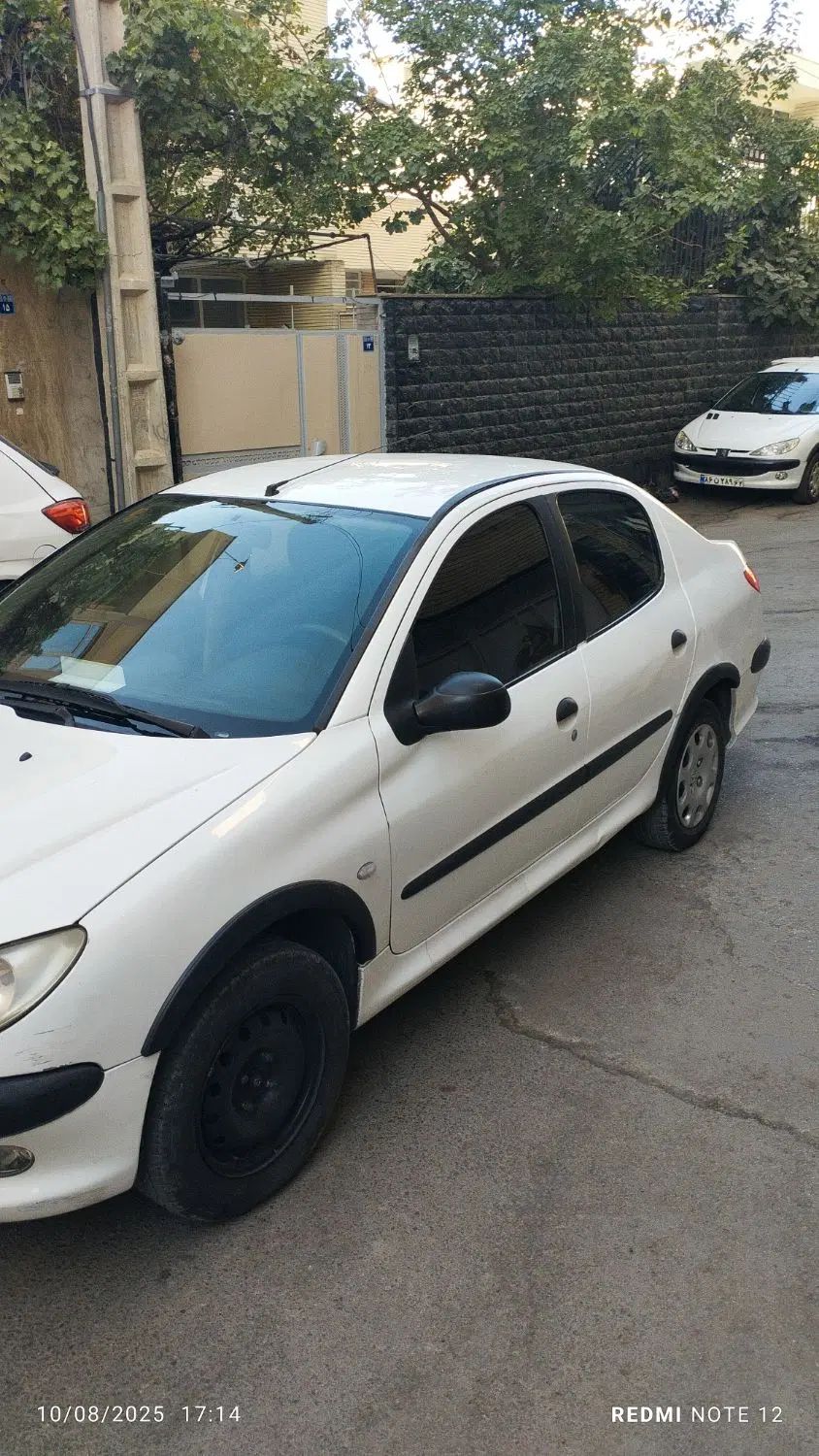 پژو ۲۰۶ صندوق دار v20 - 1390