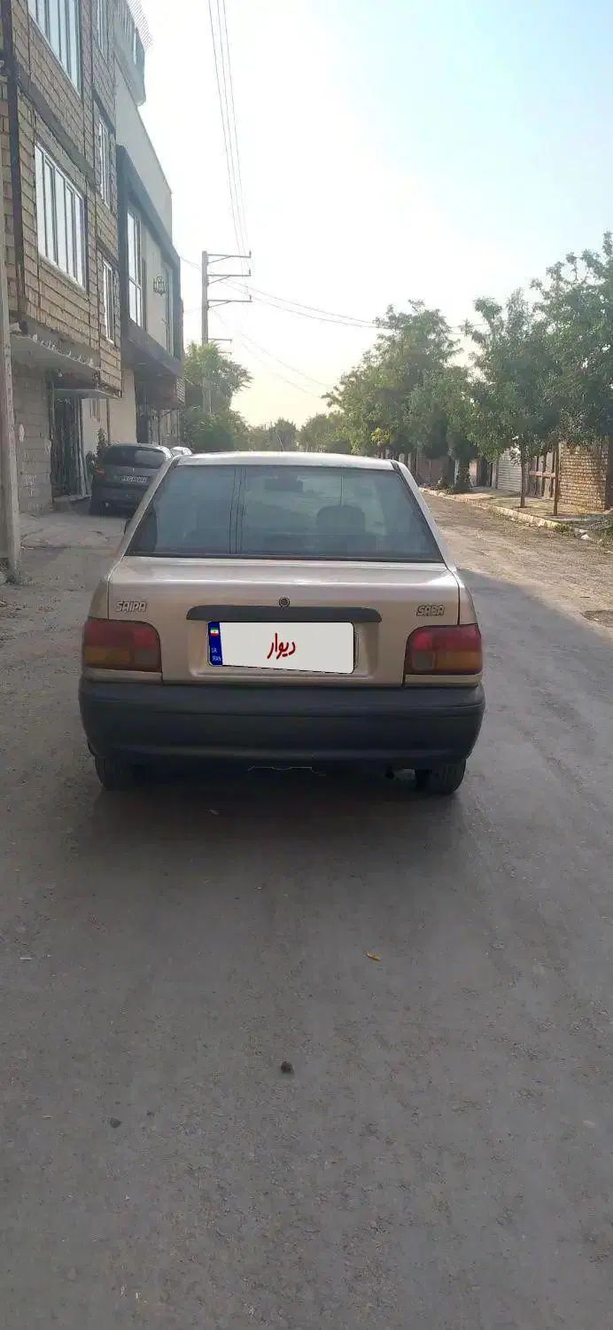 پراید صبا بنزینی - 1386