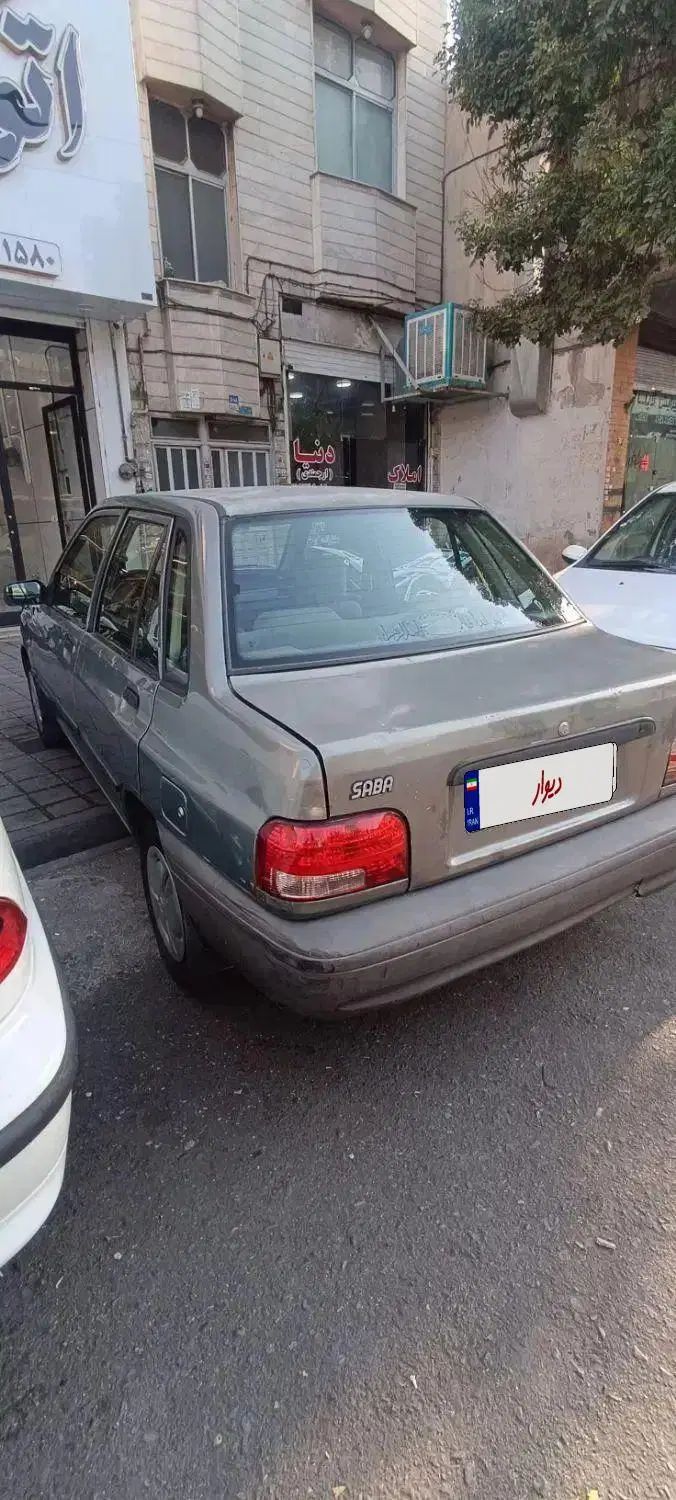 پراید صبا بنزینی - 1384