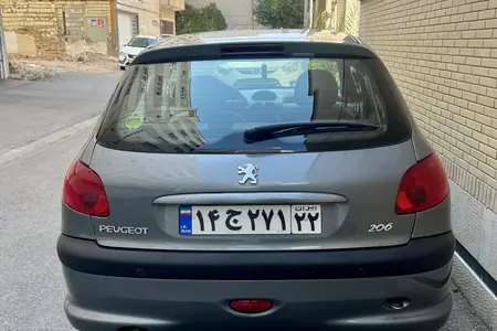 پژو 206 تیپ 2 - 1397