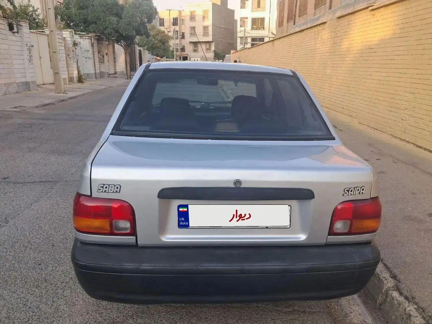 پراید صبا بنزینی - 1386