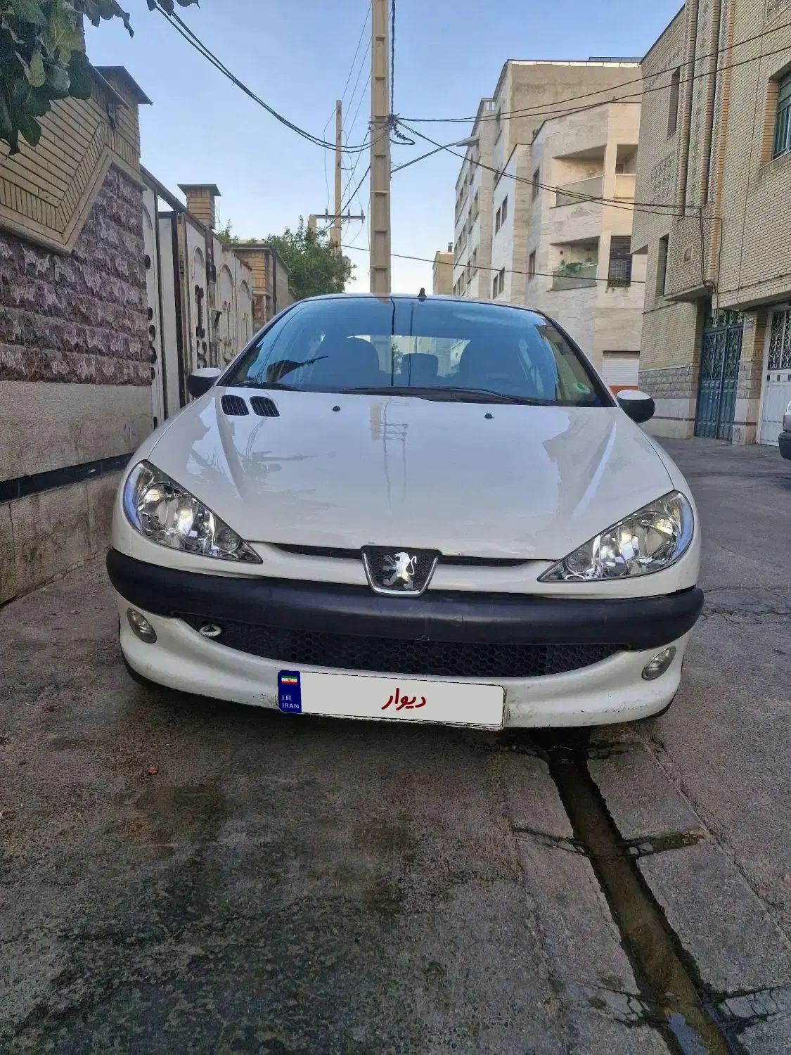 پژو ۲۰۶ صندوق دار v8 - 1395