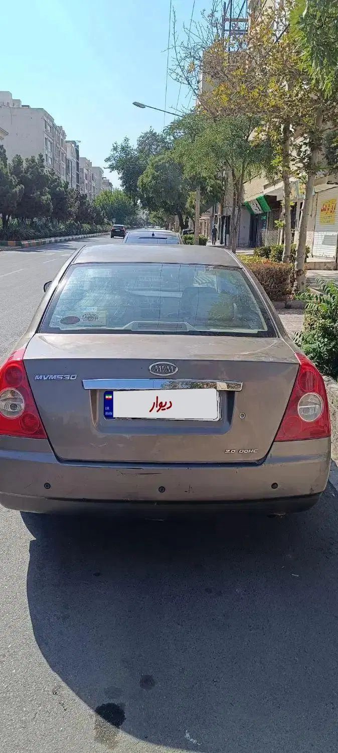 ام وی ام 530 دنده ای - 1393