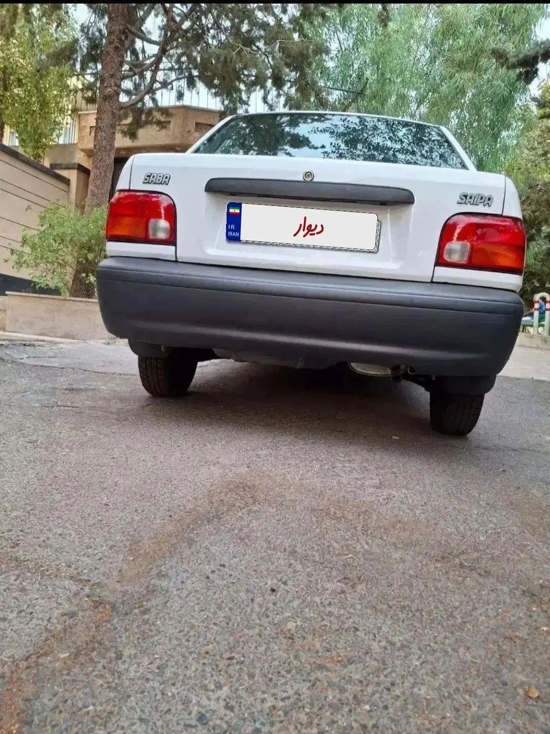 پراید صبا بنزینی - 1386