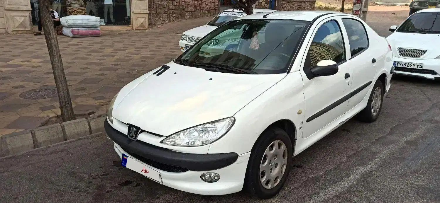 پژو ۲۰۶ صندوق دار v8 - 1396