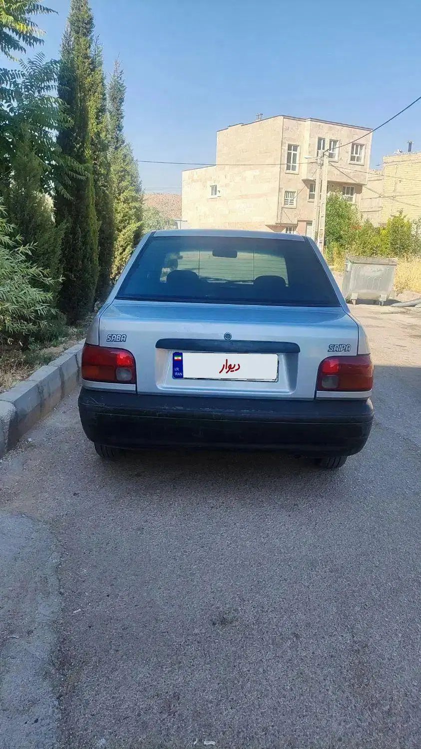 پراید صبا بنزینی - 1386