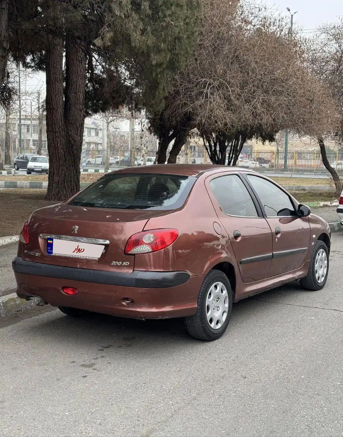 پژو ۲۰۶ صندوق دار v1 - 1386