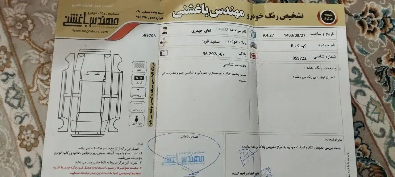 کوییک R دنده‌ای - 1400