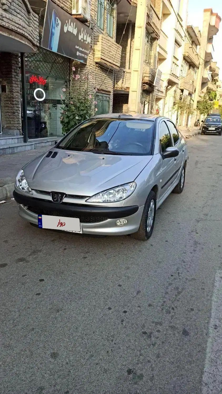 پژو ۲۰۶ صندوق دار v8 - 1386