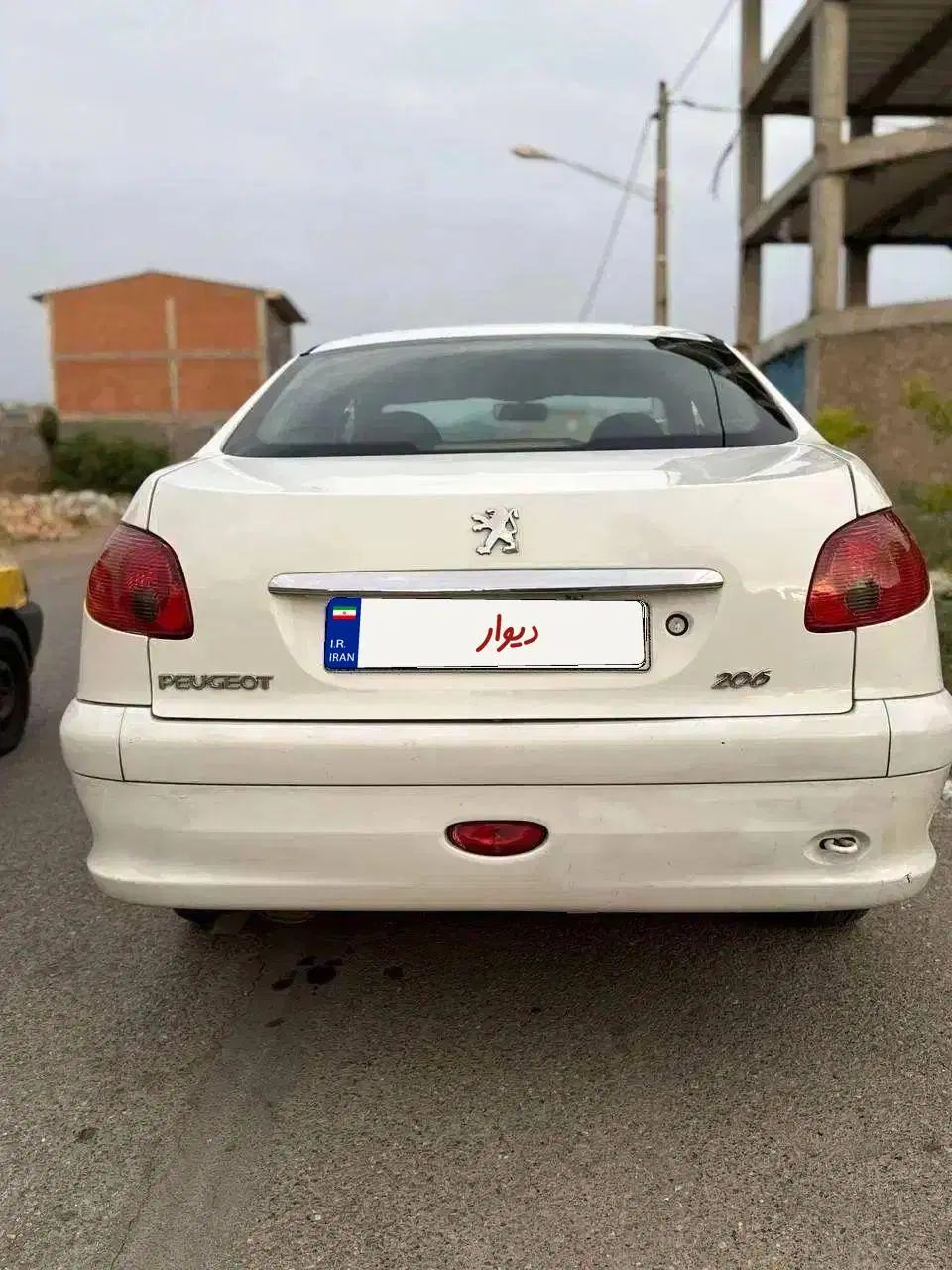 پژو ۲۰۶ صندوق دار v20 - 1389