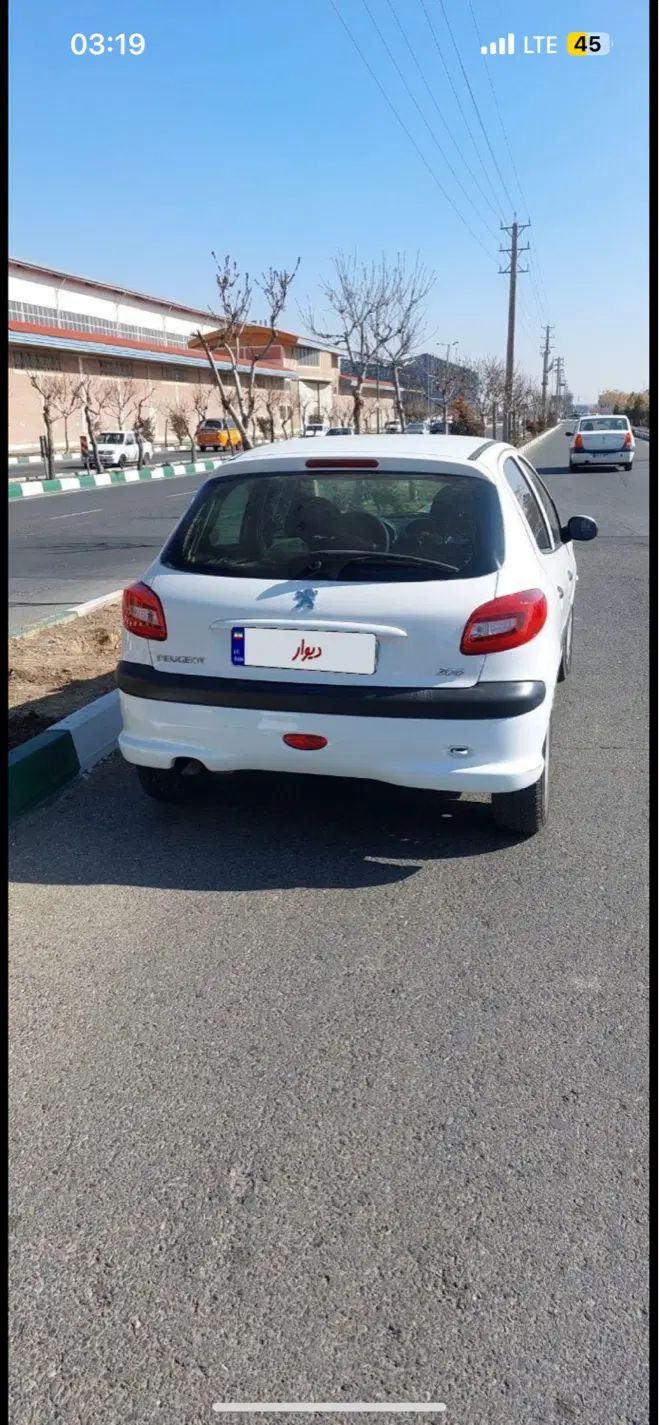 پژو 206 تیپ 2 - 1385