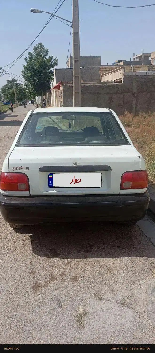پراید صبا بنزینی - 1382
