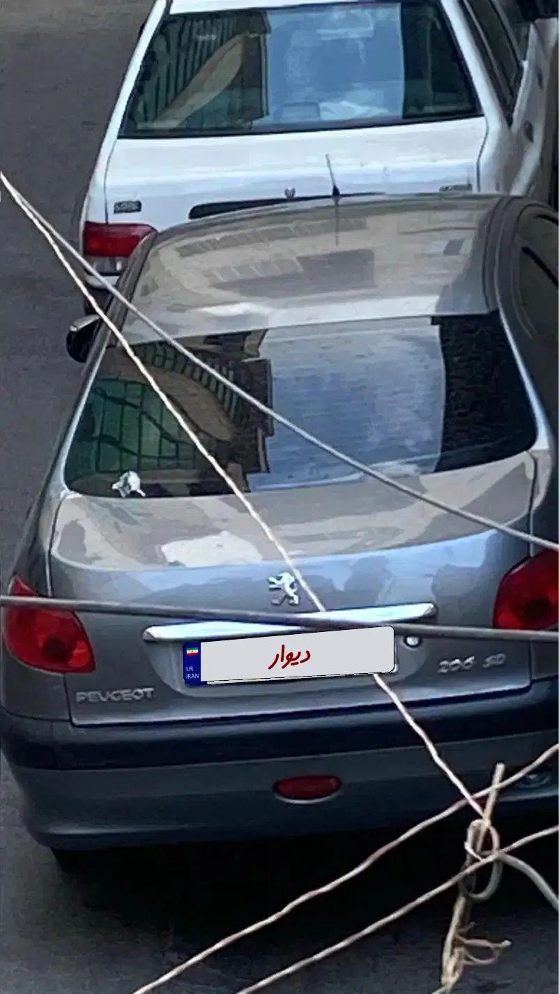 پژو ۲۰۶ صندوق دار v8 - 1386