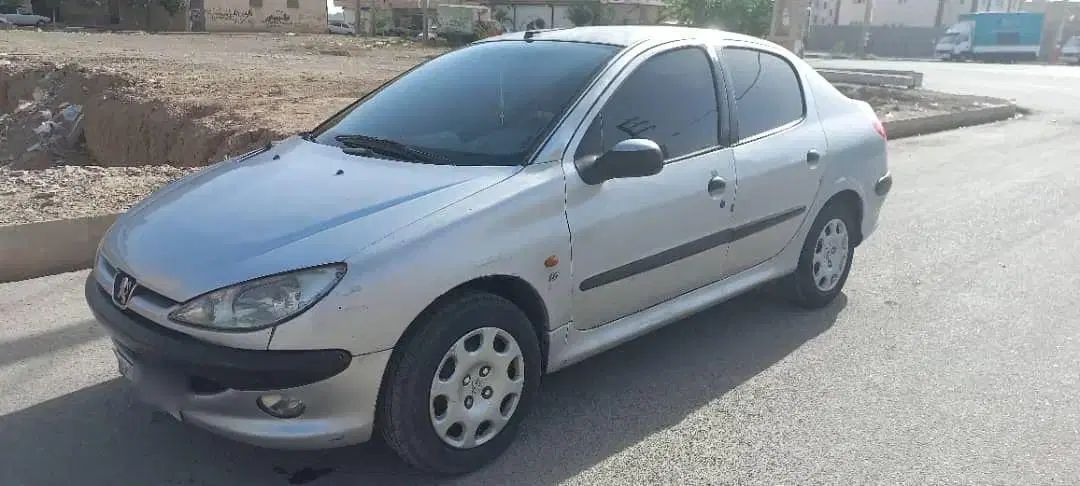پژو ۲۰۶ صندوق دار v8 - 1386