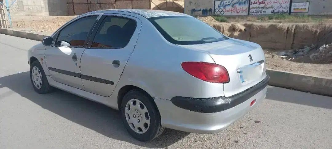 پژو ۲۰۶ صندوق دار v8 - 1386