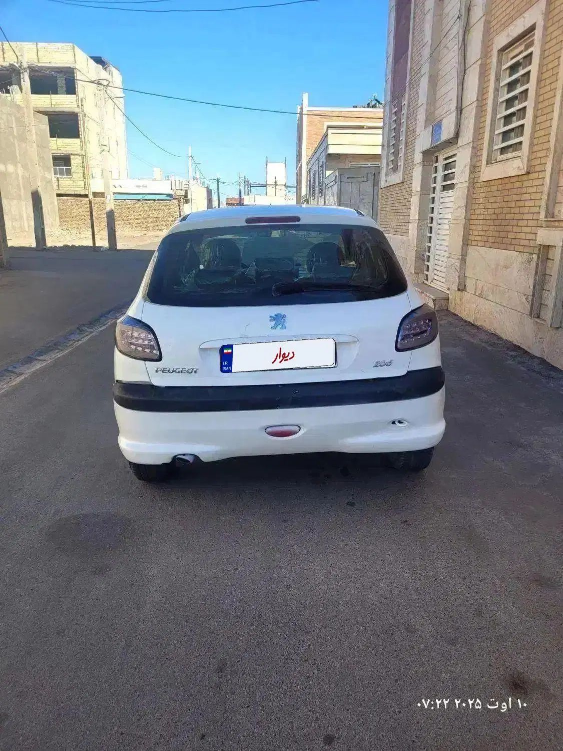 پژو 206 تیپ 5 - 1393