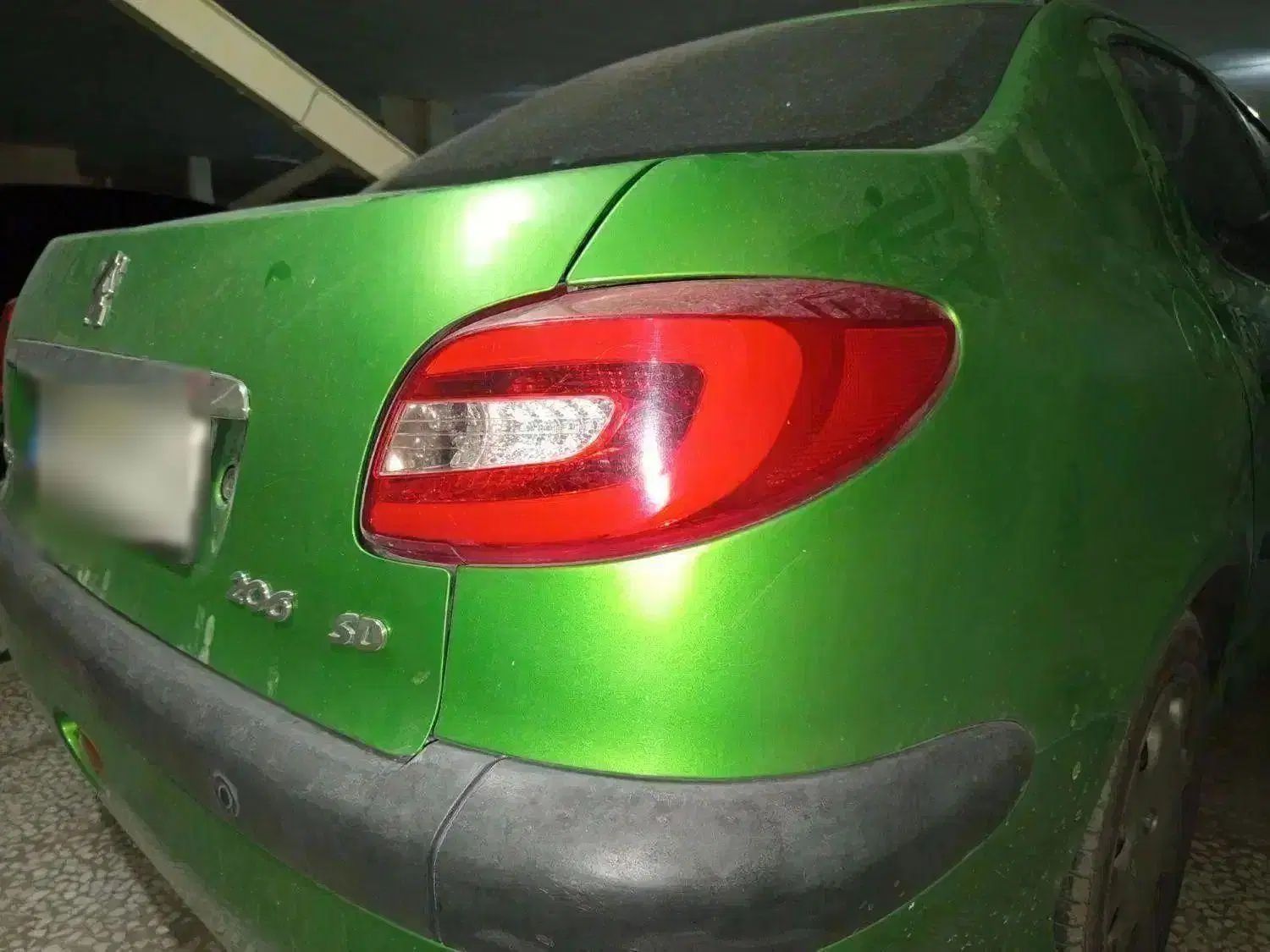 پژو ۲۰۶ صندوق دار v8 - 1393