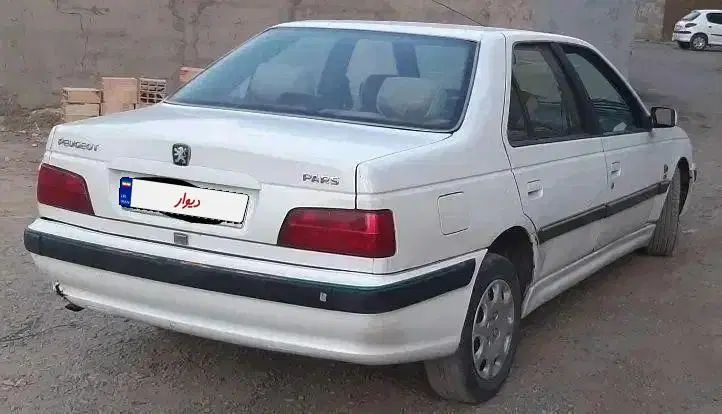 پژو پارس دوگانه سوز - 1386