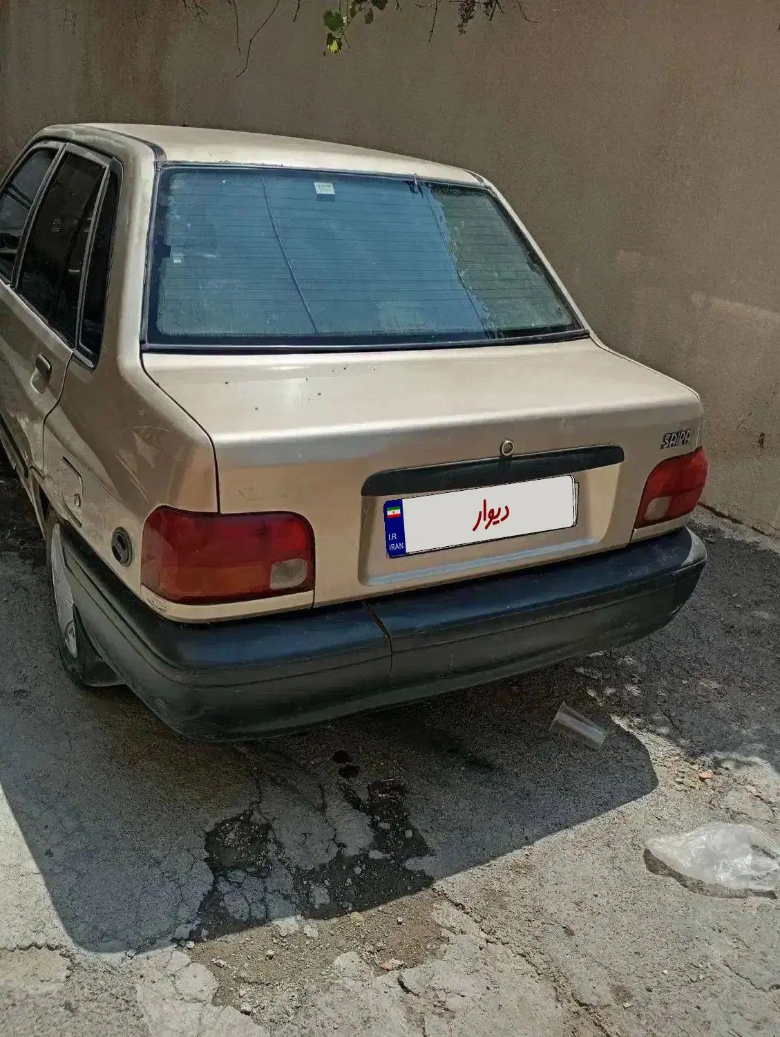 پراید صبا بنزینی - 1386