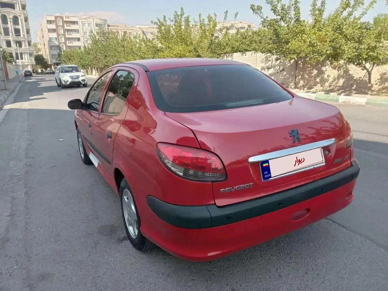 پژو ۲۰۶ صندوق دار v20 - 1391