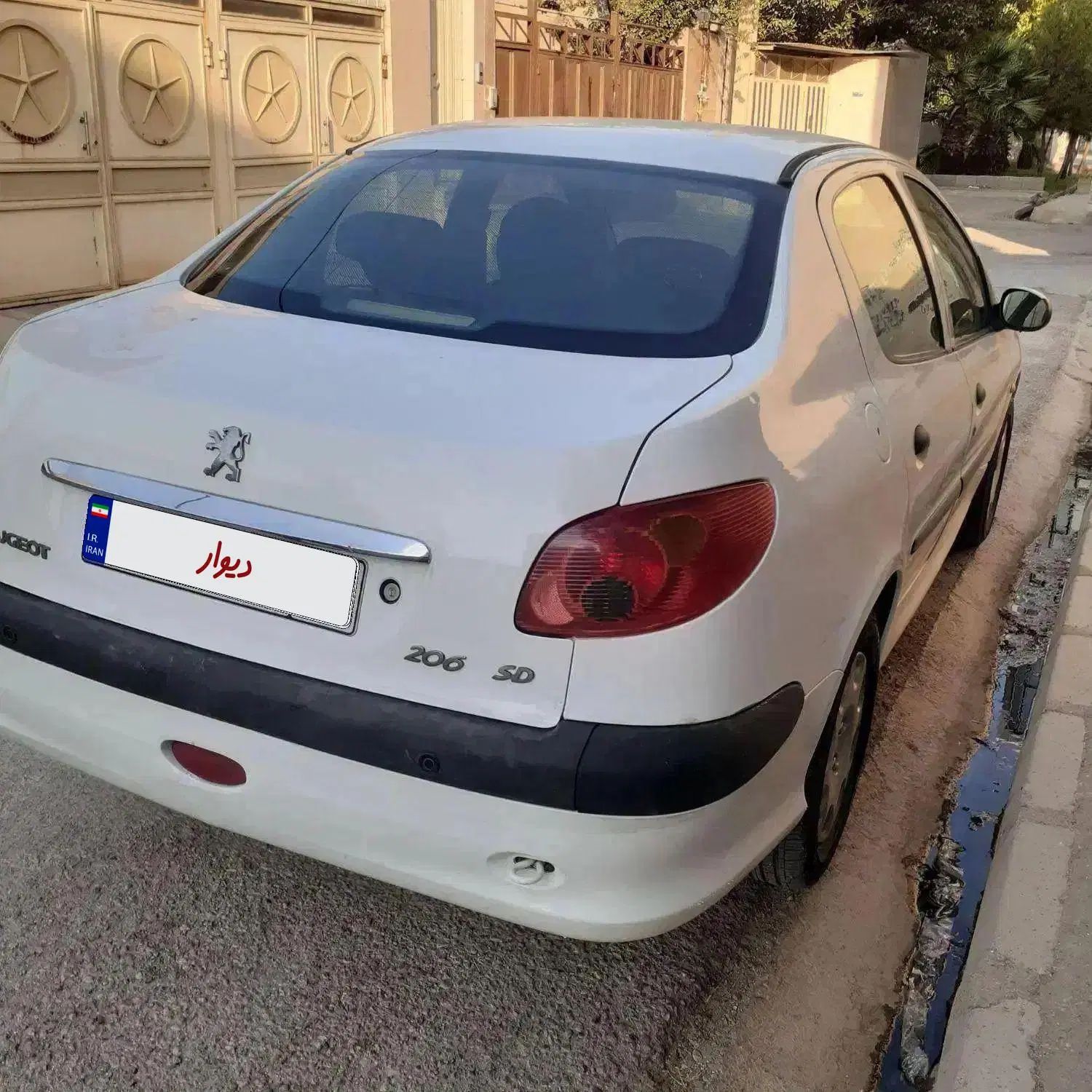 پژو ۲۰۶ صندوق دار v8 - 1394