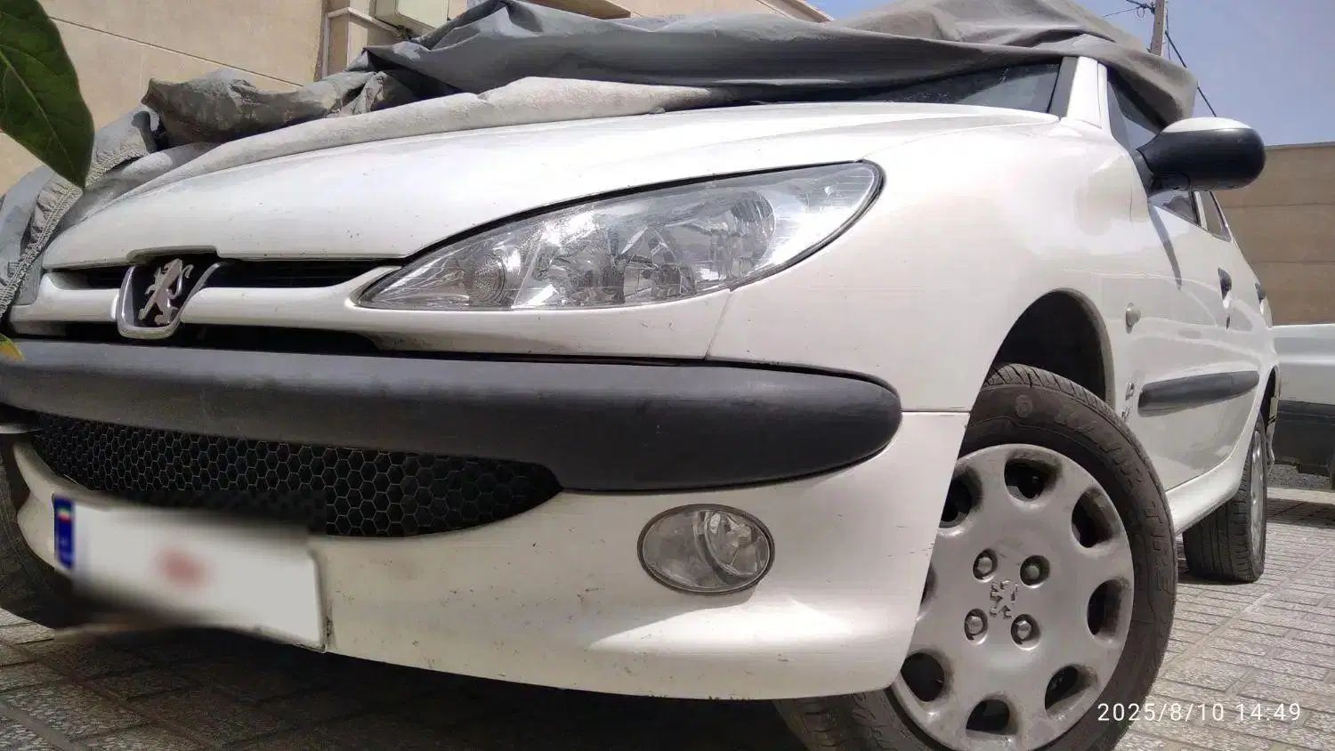 پژو ۲۰۶ صندوق دار v8 - 1396