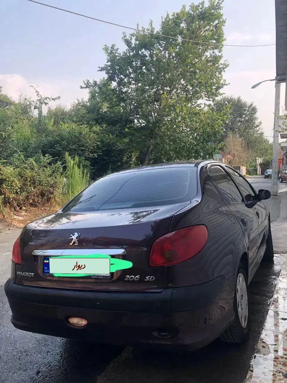 پژو ۲۰۶ صندوق دار v9 - 1390