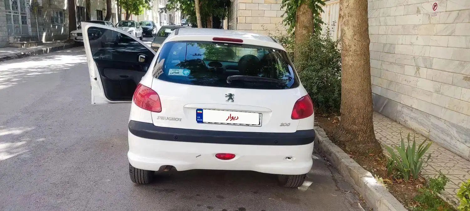 پژو 206 تیپ 3 - 1391