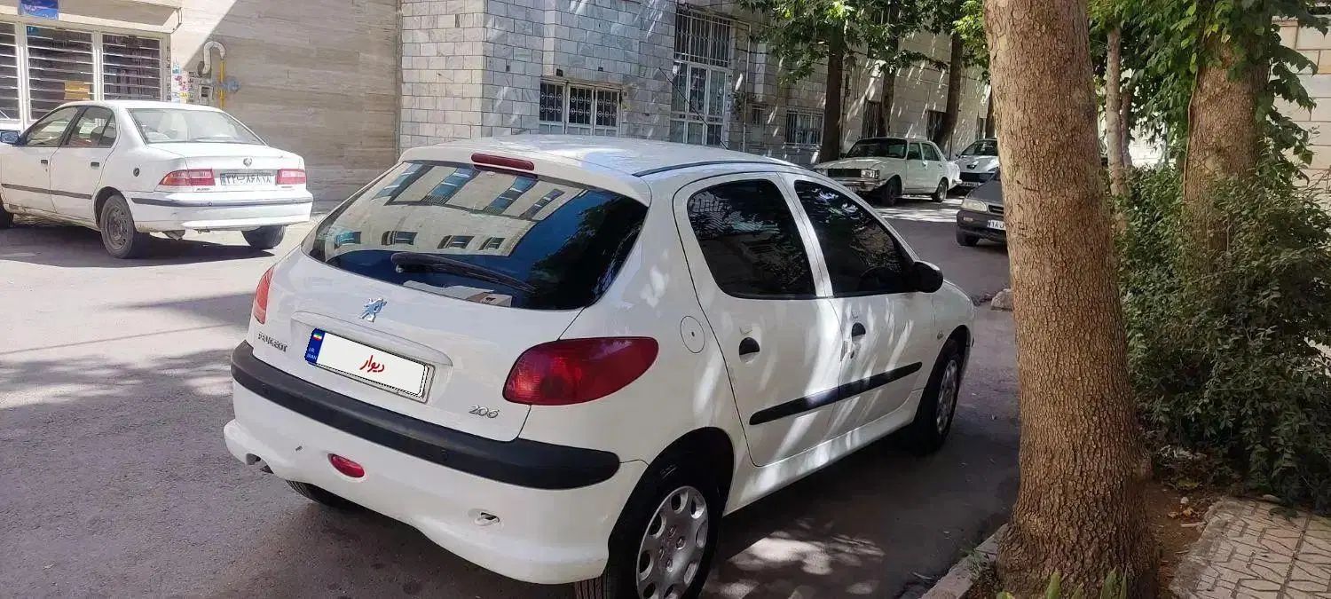 پژو 206 تیپ 3 - 1391