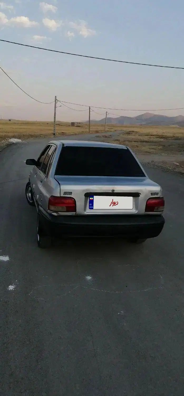 پراید صبا بنزینی - 1386