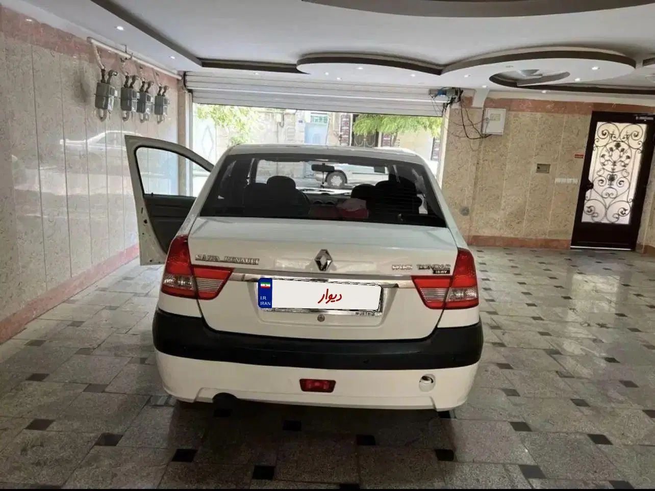 رنو پارس تندر گیربکس JHQ + مولتی مدیا - 1395