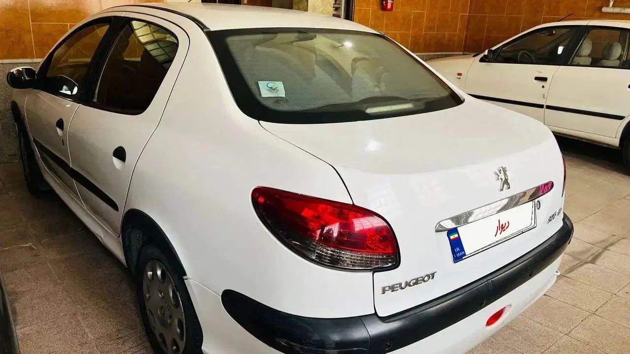 پژو ۲۰۶ صندوق دار v9 - 1390