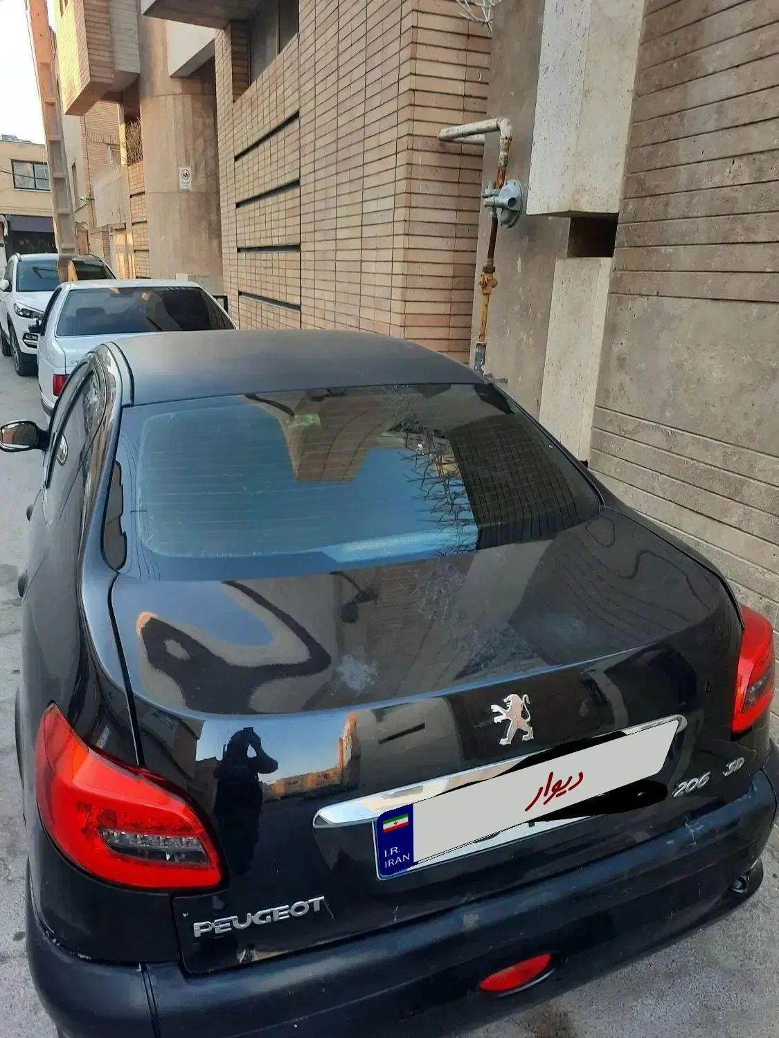 پژو ۲۰۶ صندوق دار v1 - 1388