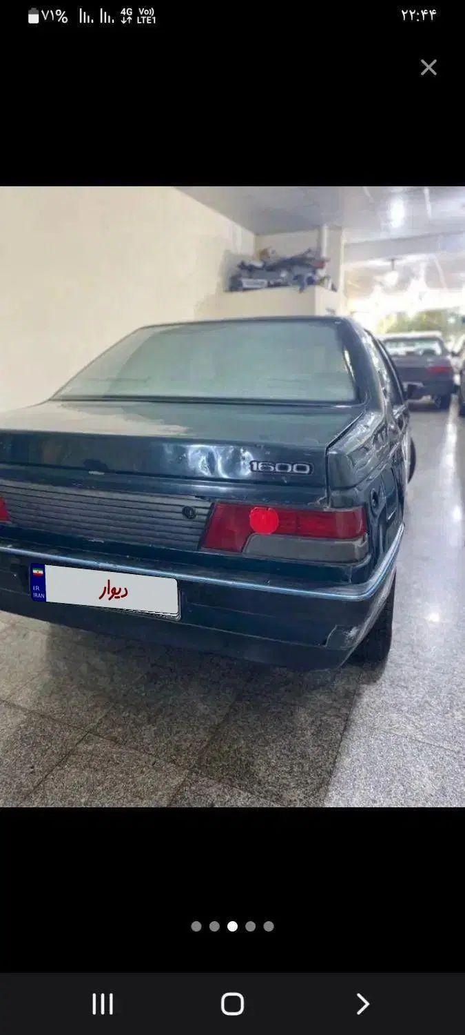 پژو آردی دوگانه سوز CNG - 1384