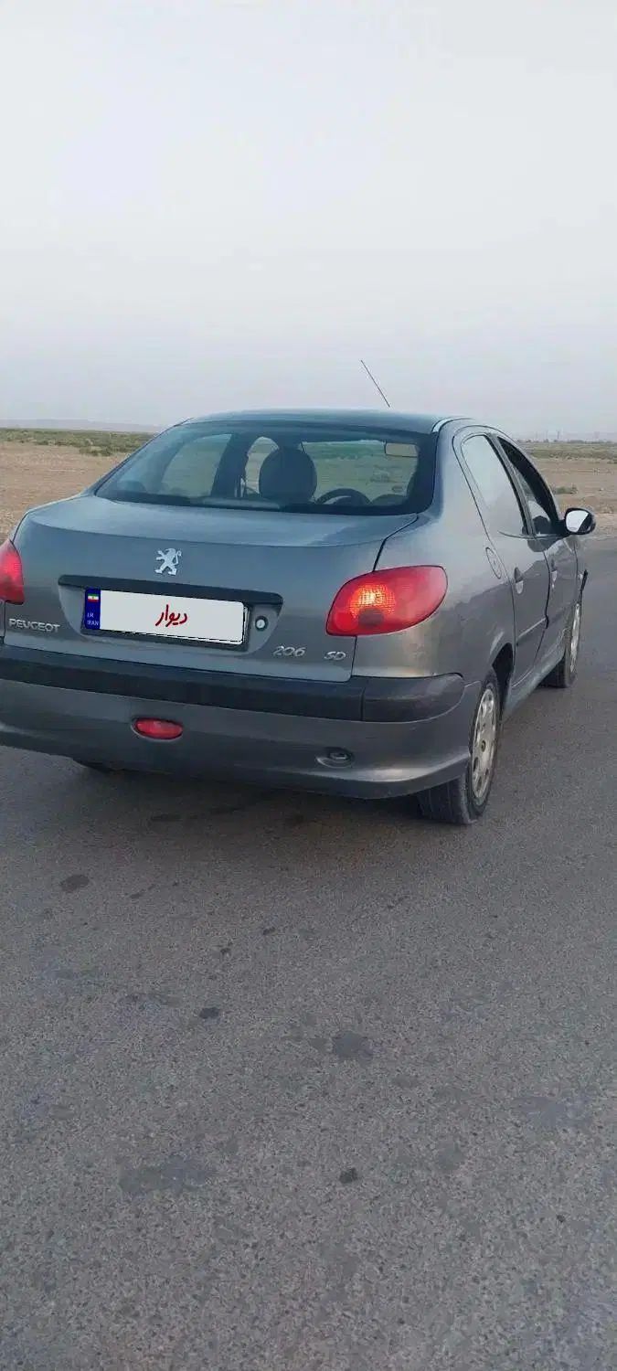 پژو ۲۰۶ صندوق دار v2 - 1387