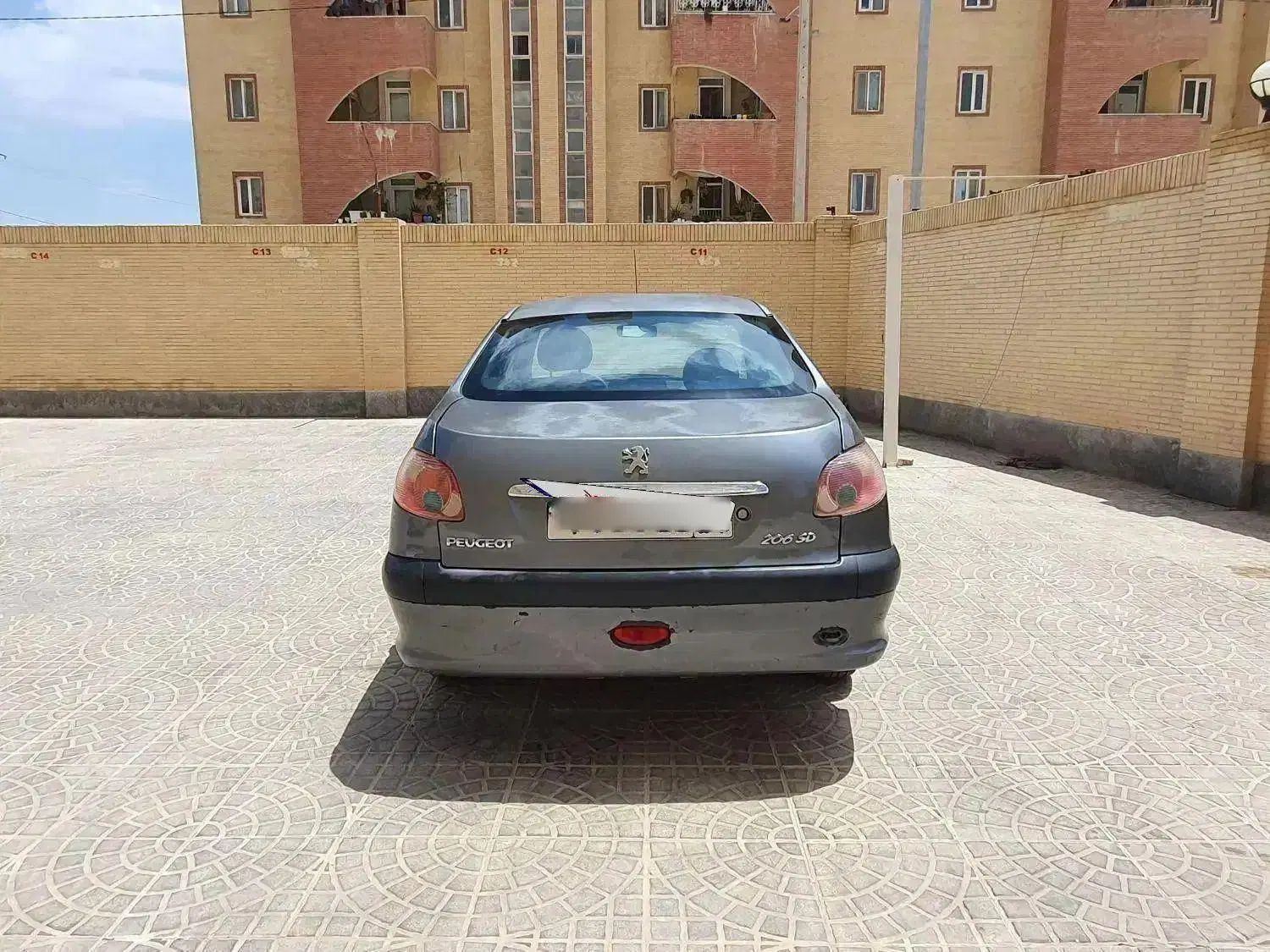 پژو ۲۰۶ صندوق دار v2 - 1387