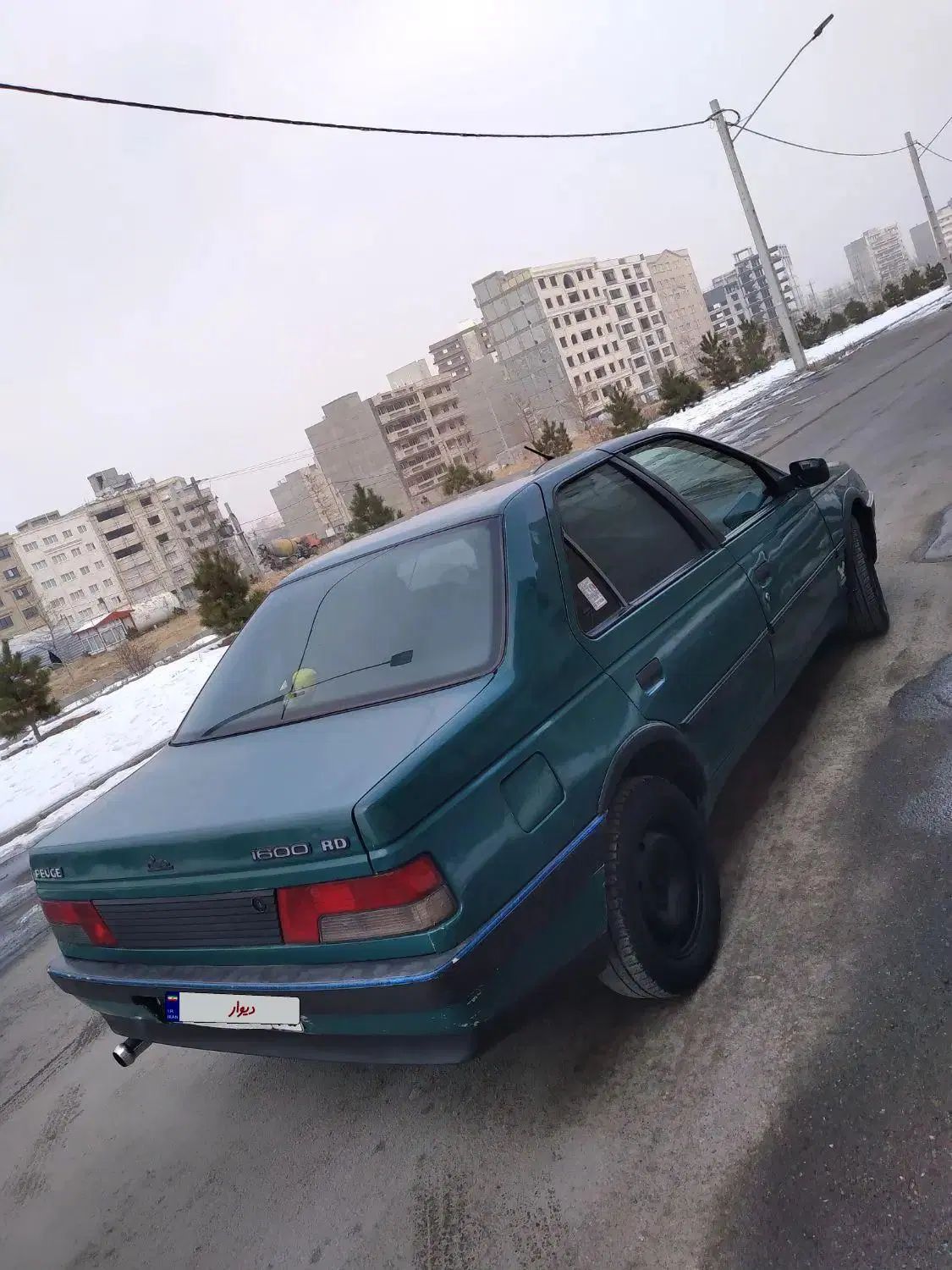 پژو آردی دوگانه سوز CNG - 1378