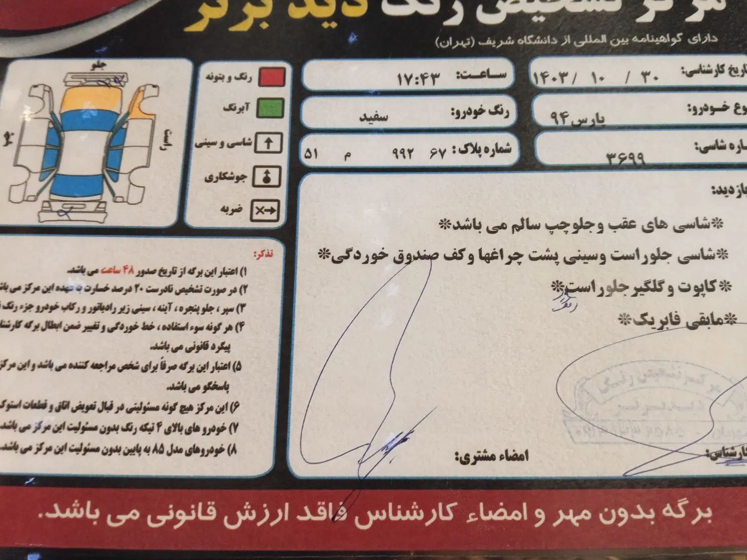 پژو پارس ELX-XU7P سفارشی - 1394